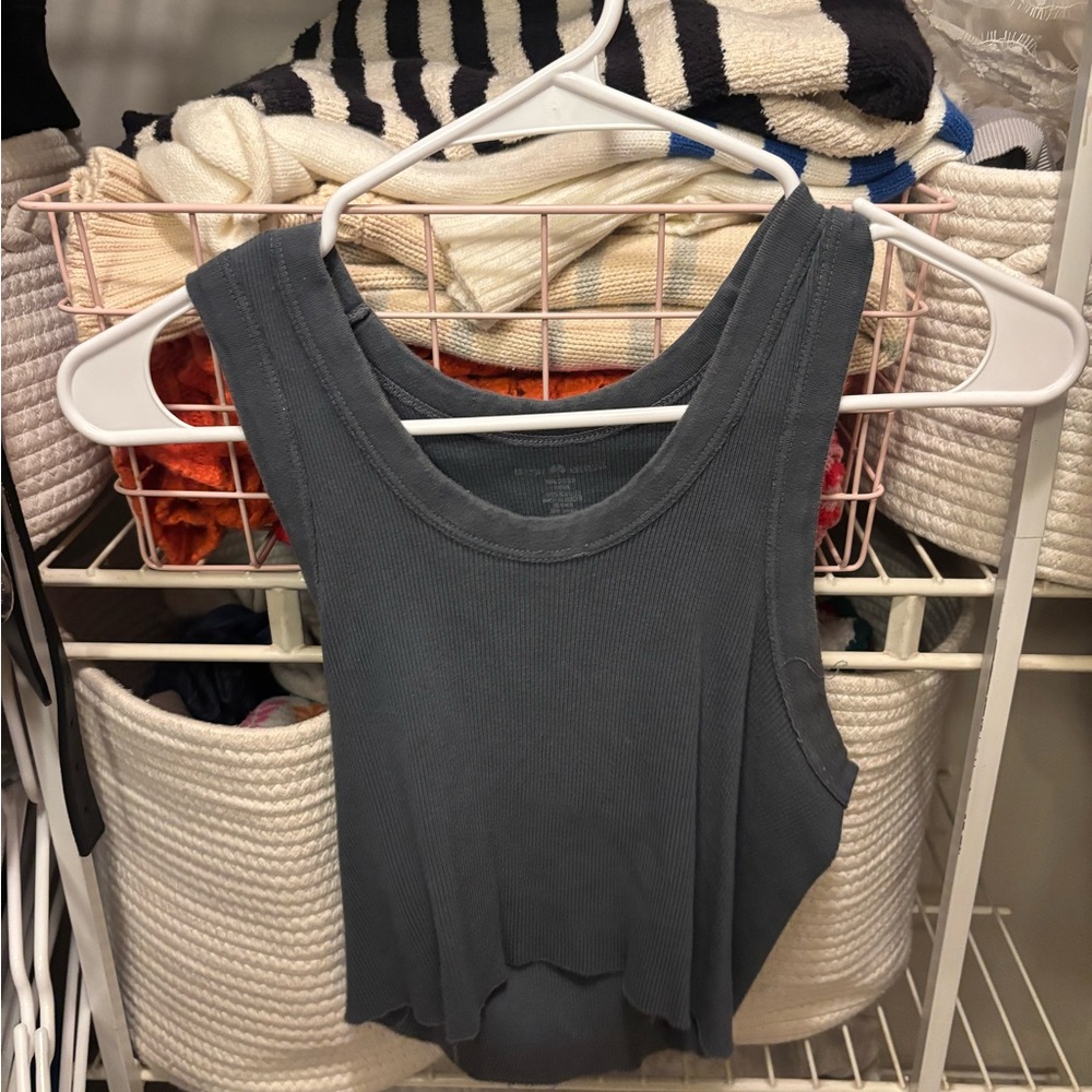 Brandy Melville Charcoal Tank Top